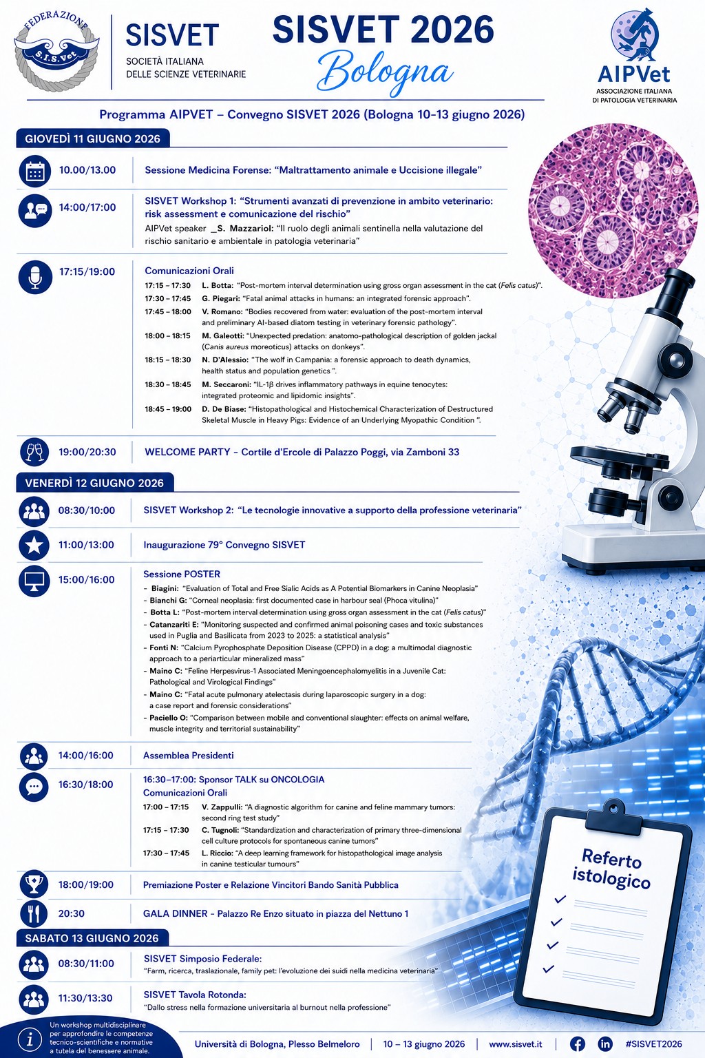 PROGRAMMA AIPVET in SISVET2026